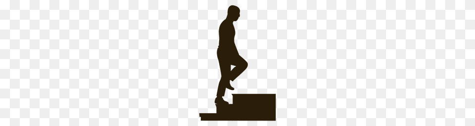 Climbing Stairs Clipart Clipart, Person, Silhouette, Walking, Head Free Transparent Png