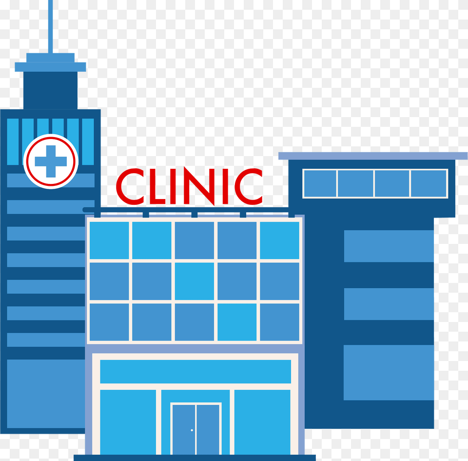 Clinic Clipart, City, Door Free Transparent Png