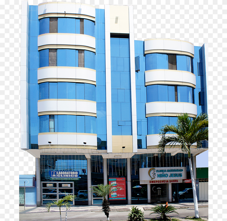 Clinica Jesus De Nazareth Machala, Architecture, Urban, Office Building, Housing Free Png