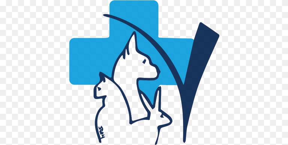 Clinique Vtrinaire Logo Logo Clinique Vtrinaire, Cross, Symbol, Animal, Cat Free Transparent Png