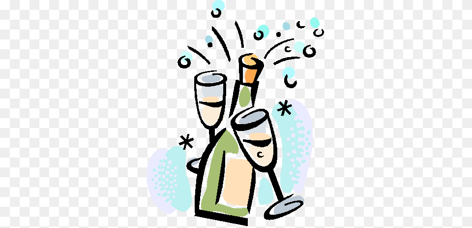 Clinking Champagne Glasses Clip Art Clip Art Celebration With Champagne, Baby, Person, Face, Head Png