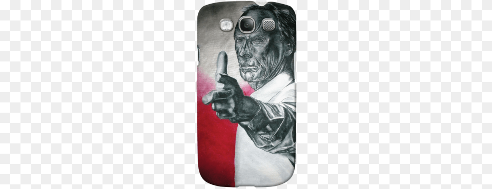 Clint Eastwood Bang Bang Case For Samsung Galaxy S3 Peopic Retail Private Limited, Hand, Body Part, Person, Finger Png