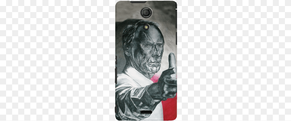 Clint Eastwood Bang Bang Case For Sony Xperia Zr Clint Eastwood, Hand, Body Part, Person, Finger Png