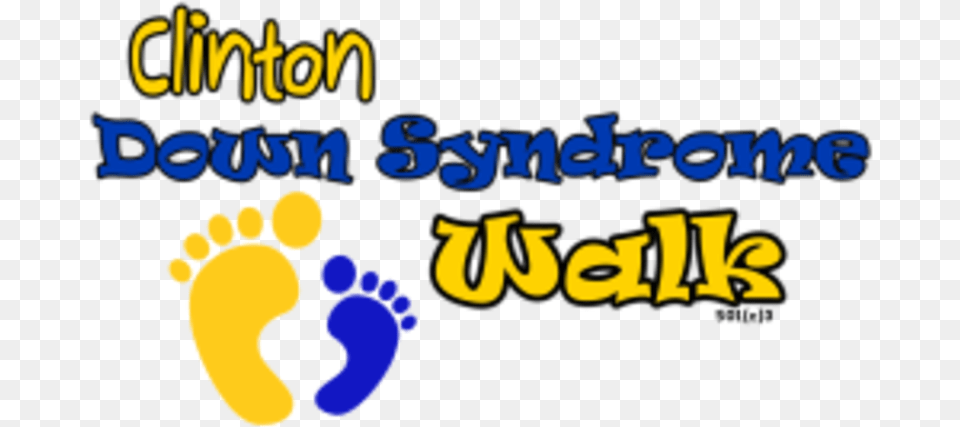 Clinton Down Syndrome Walk, Footprint Free Png Download