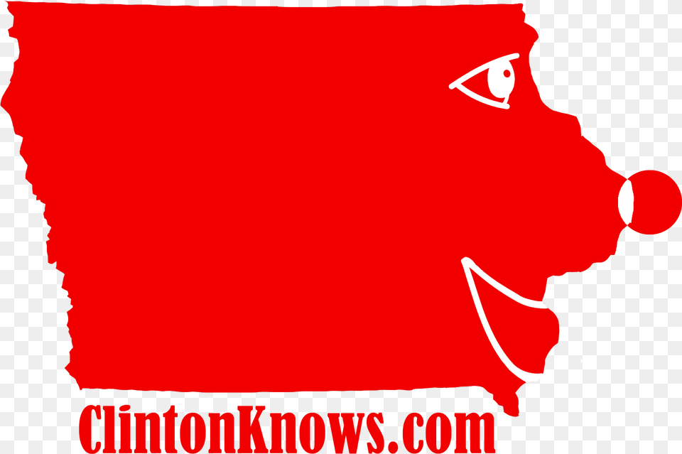 Clinton Knows Logo Iowa, Person Free Png