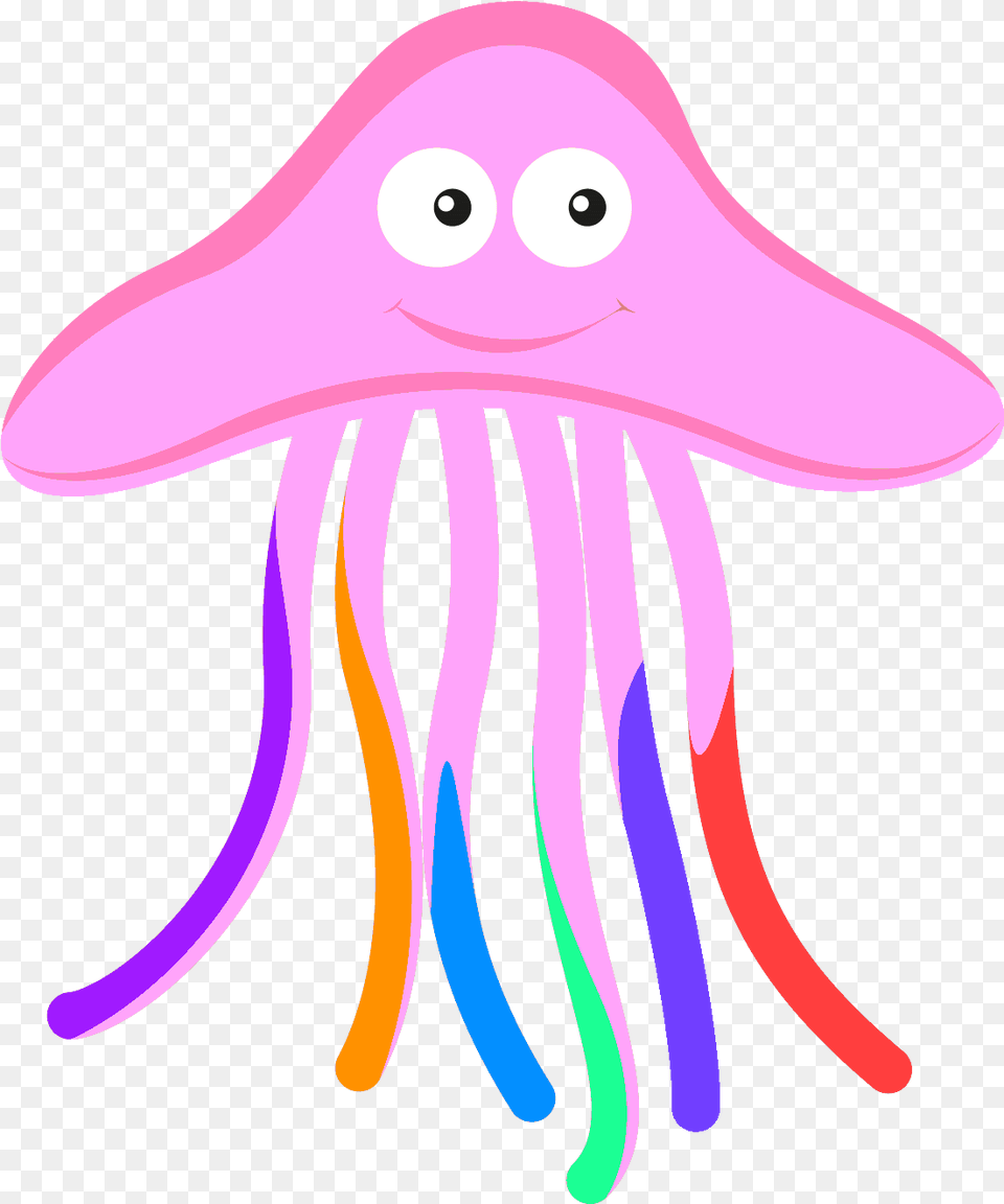 Clip Art, Animal, Sea Life, Invertebrate, Jellyfish Free Png Download