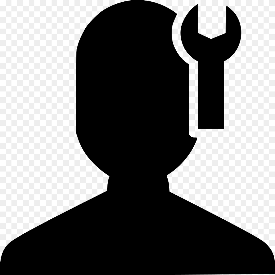 Clip Art, Cutlery, Silhouette, Adult, Male Free Png Download
