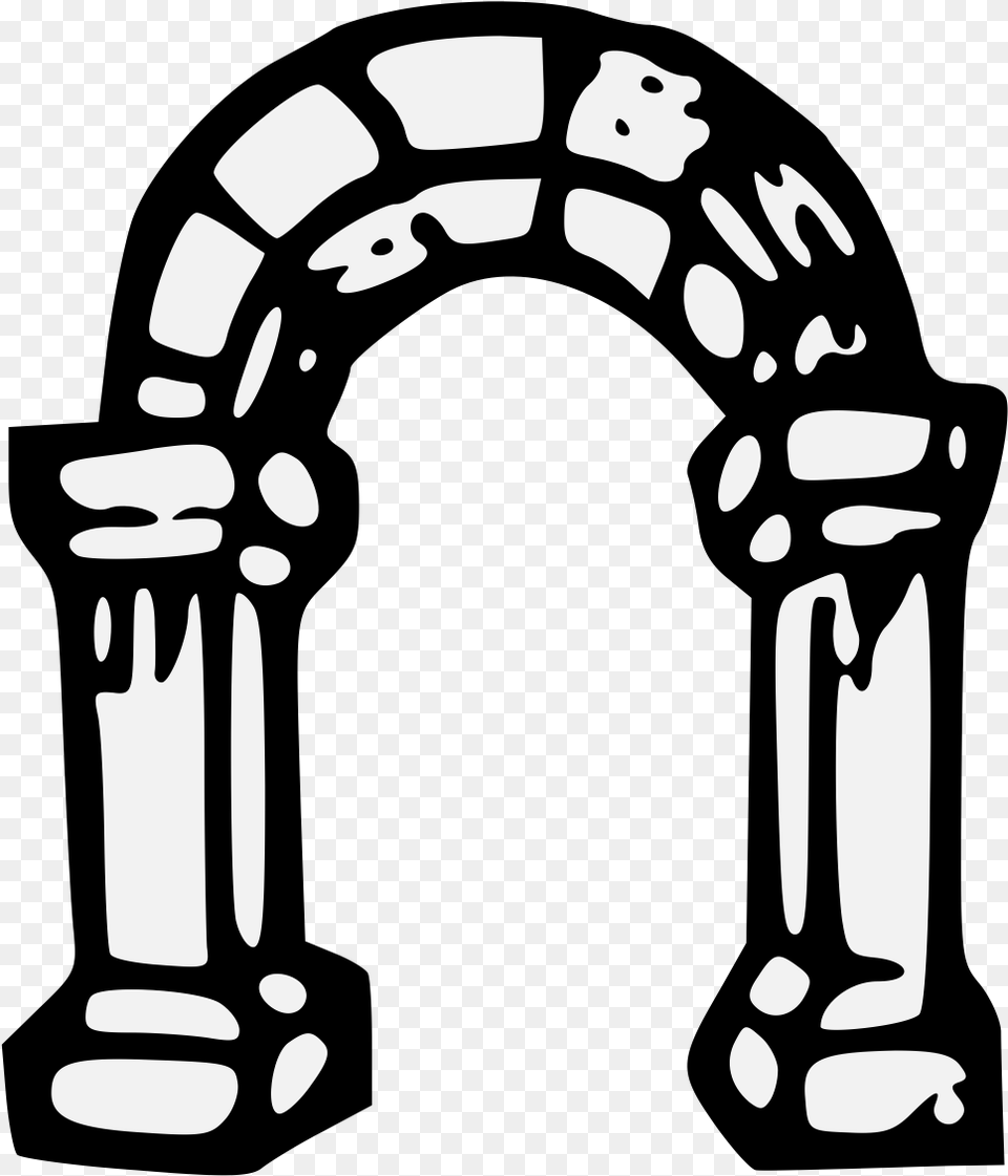 Clip Art, Arch, Architecture, Stencil, Animal Free Png Download