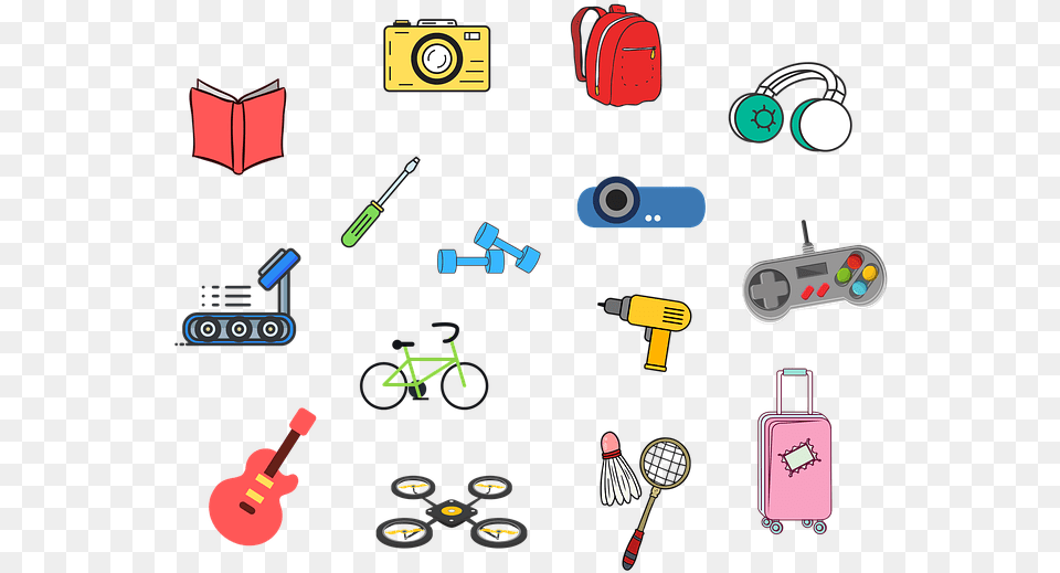 Clip Art, Tool, Power Drill, Device, Guitar Png Image