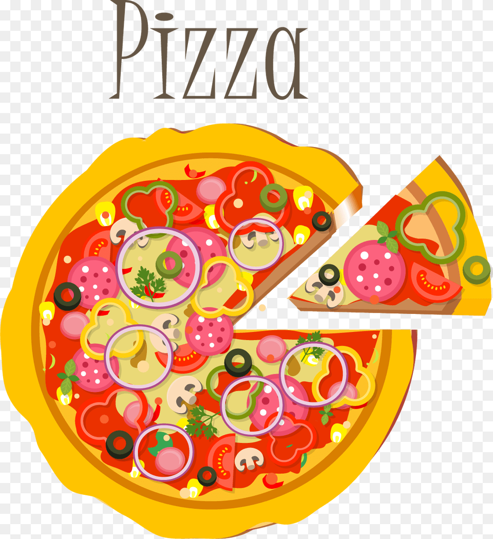 Clip Art, Food, Pizza, Meal, Ketchup Free Png Download