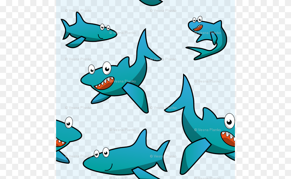 Clip Art, Animal, Sea Life, Fish, Shark Png Image