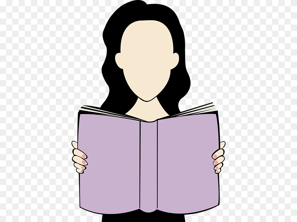 Clip Art, Book, Person, Publication, Reading Png