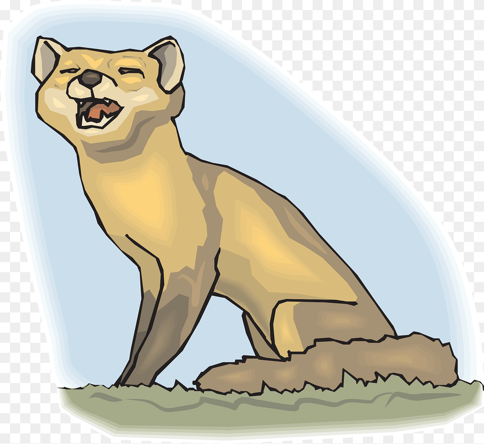 Clip Art, Animal, Mammal, Wildlife, Cougar Free Png