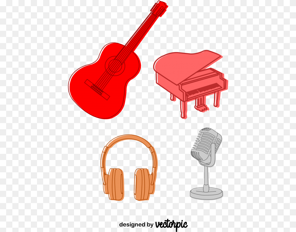 Clip Art, Electrical Device, Microphone, Guitar, Musical Instrument Png Image