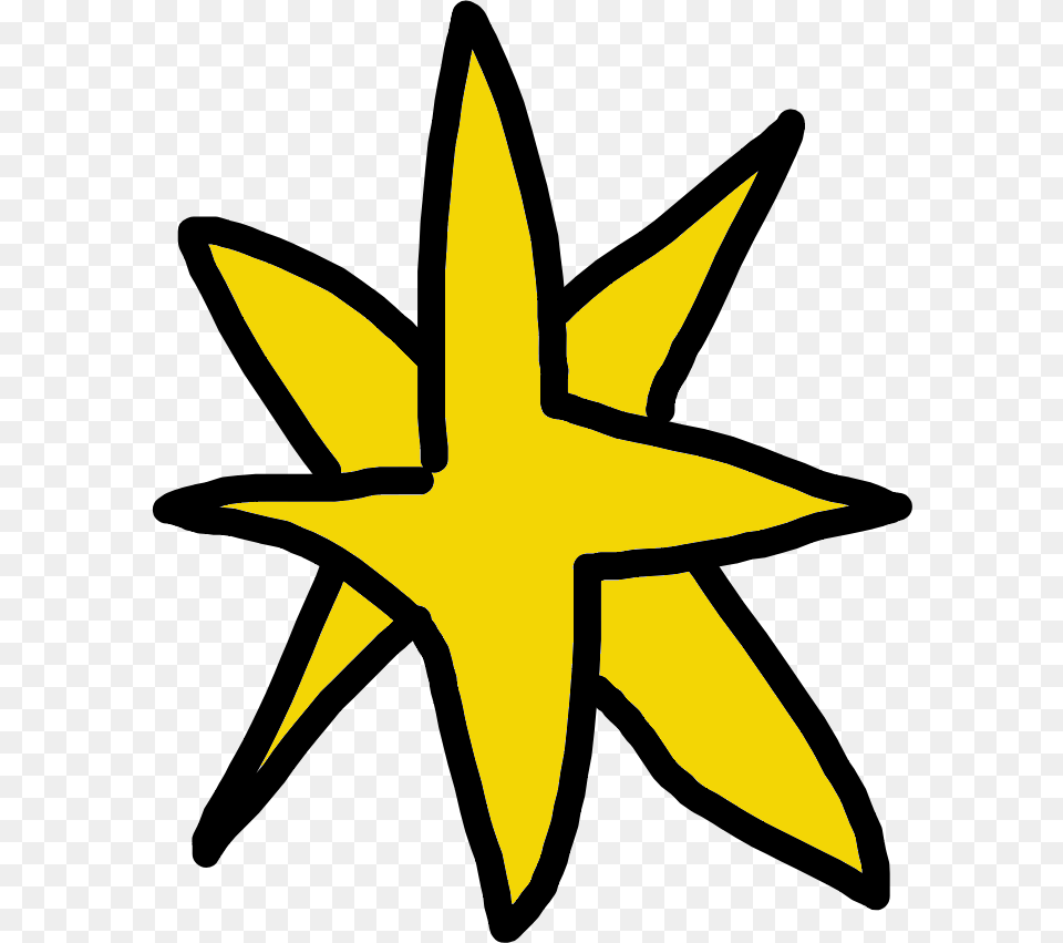Clip Art, Star Symbol, Symbol, Animal, Fish Png