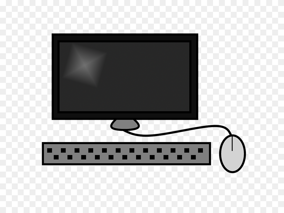 Clip Art Computer, Electronics, Pc, Screen Free Png Download