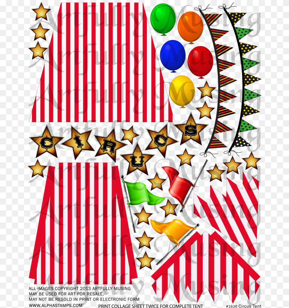 Clip Art, Circus, Leisure Activities, Flag Free Png Download