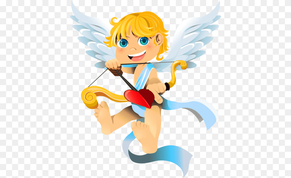 Clip Art, Cupid, Baby, Person, Face Free Png Download