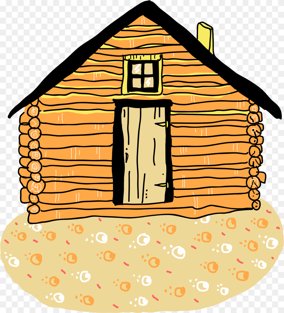 Clip Art, Architecture, Log Cabin, Housing, House Free Png Download