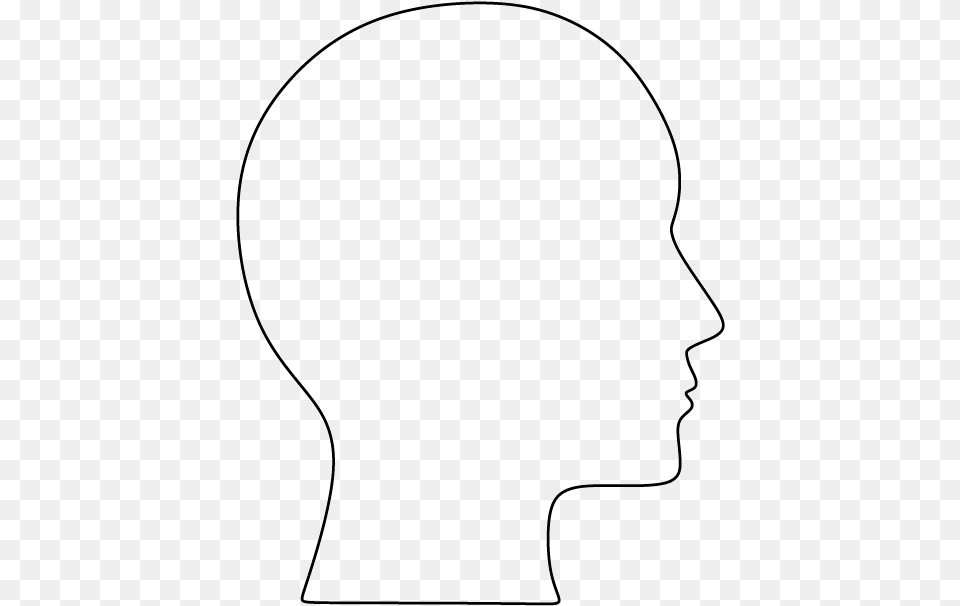 Clip Art, Silhouette, Head, Person, Face Free Png Download