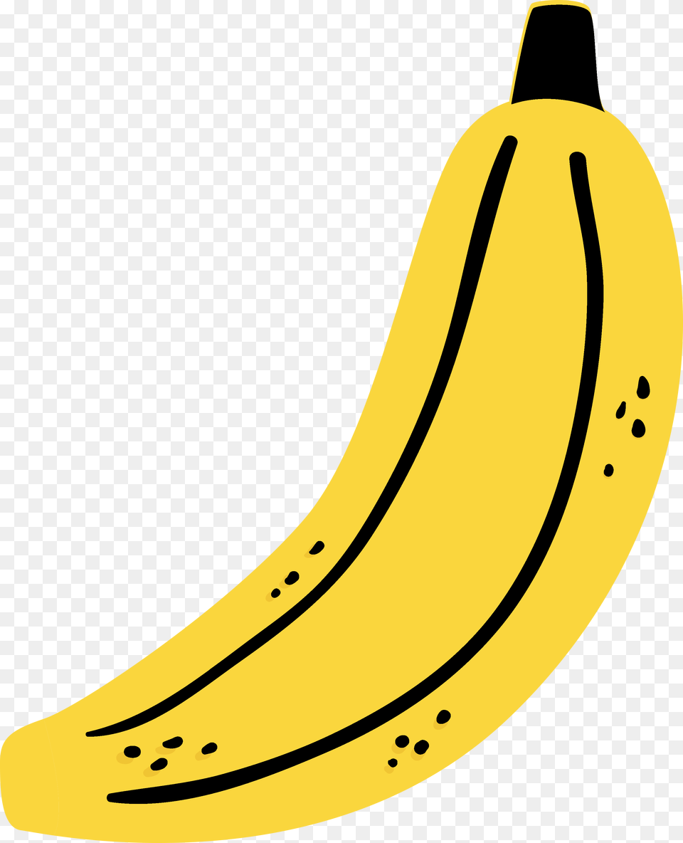 Clip Art, Banana, Food, Fruit, Plant Png Image