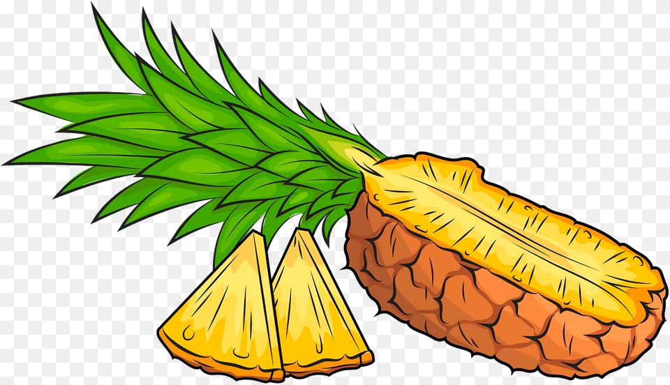 Clip Art, Food, Fruit, Pineapple, Plant Png Image