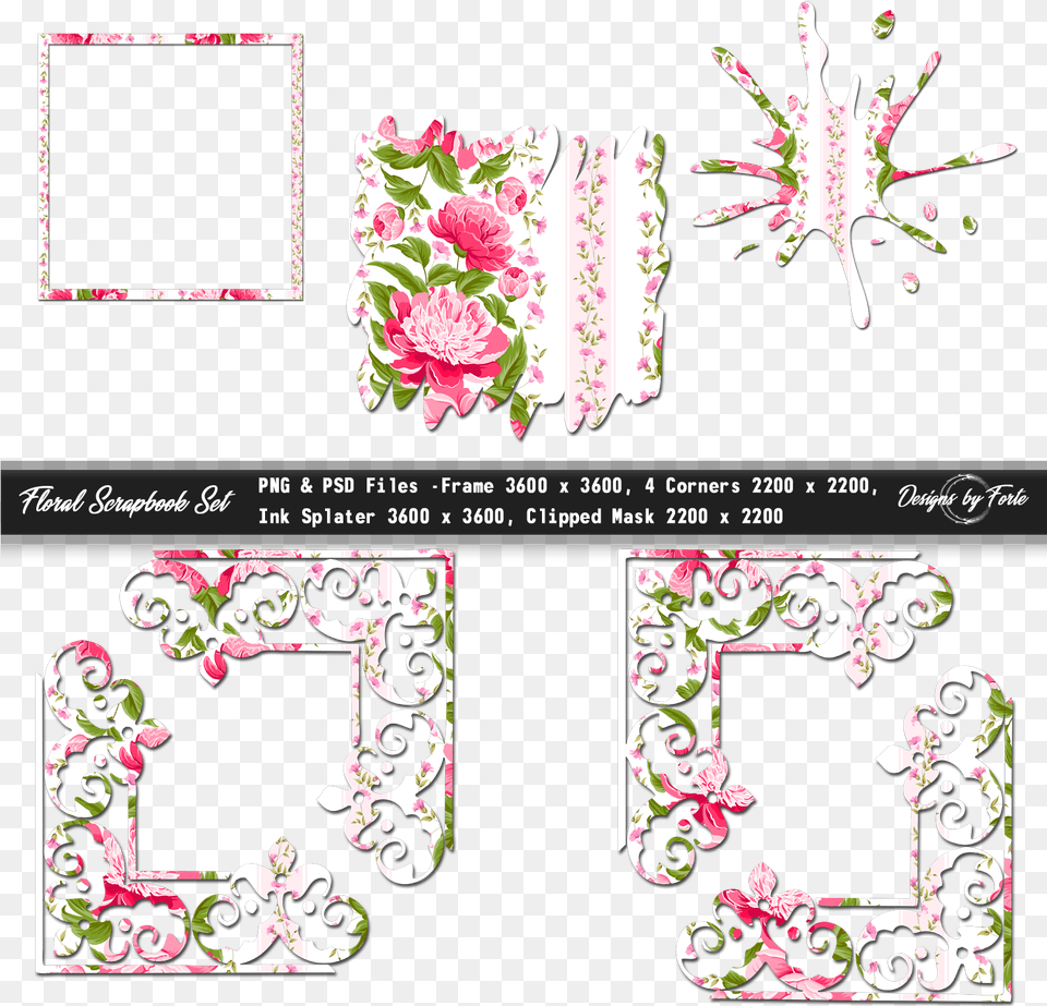 Clip Art, Floral Design, Graphics, Pattern, Collage Free Png Download