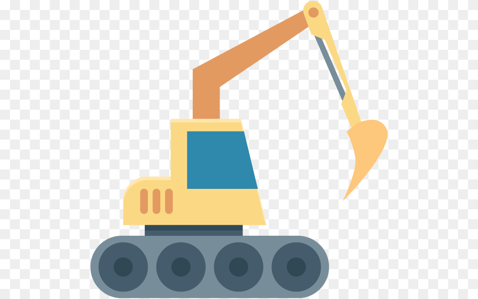 Clip Art, Machine, Bulldozer Free Png