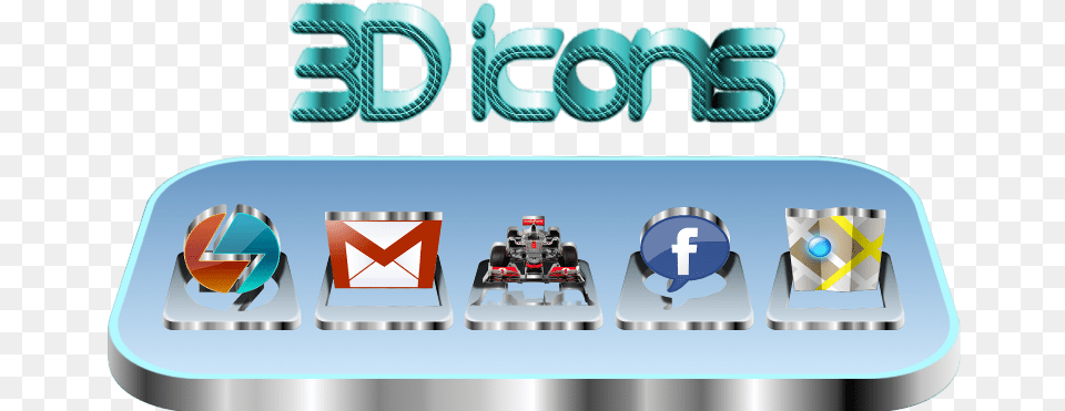 Clip Art 3d Icons For Android 3d Icons For Android, Kart, Transportation, Vehicle, Text Png