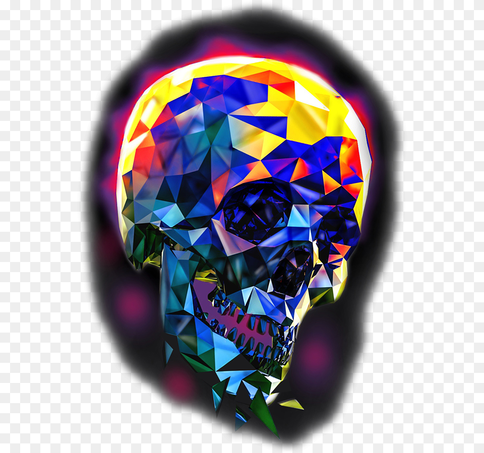 Clip Art 3d Skull Tattoos Geometry Tattoo Designs 3d, Collage, Graphics, Head, Person Free Png