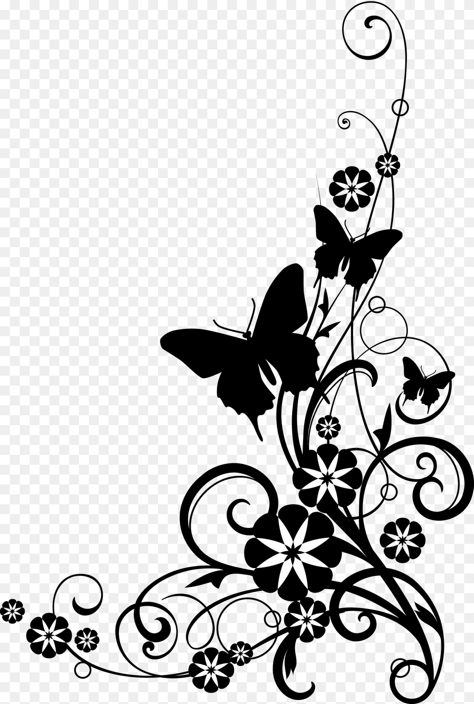 Clip Art, Floral Design, Graphics, Pattern, Stencil Png Image