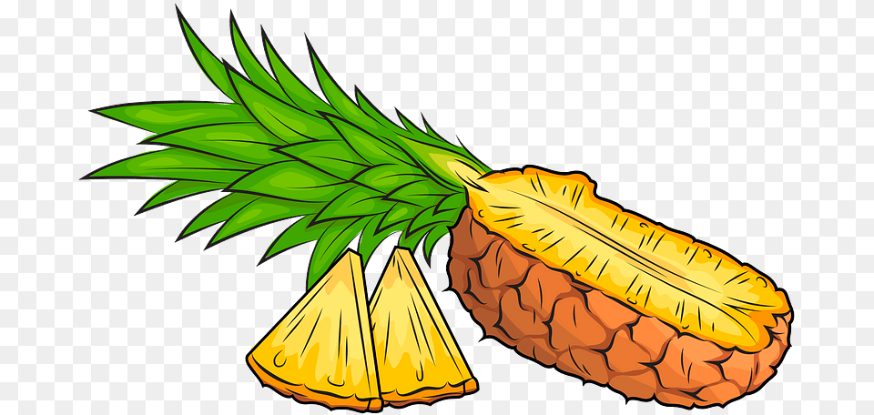 Clip Art, Food, Fruit, Pineapple, Plant Png Image