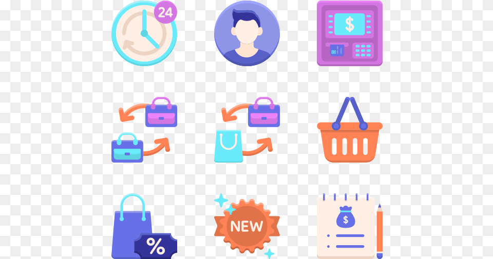 Clip Art, Accessories, Bag, Handbag, Face Free Png