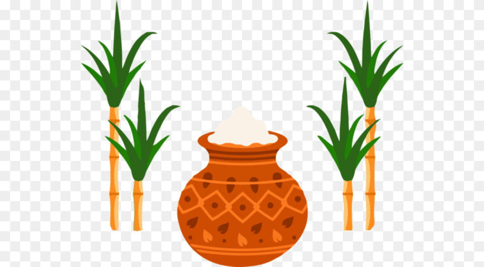 Clip Art, Jar, Pottery, Plant, Potted Plant Free Png Download