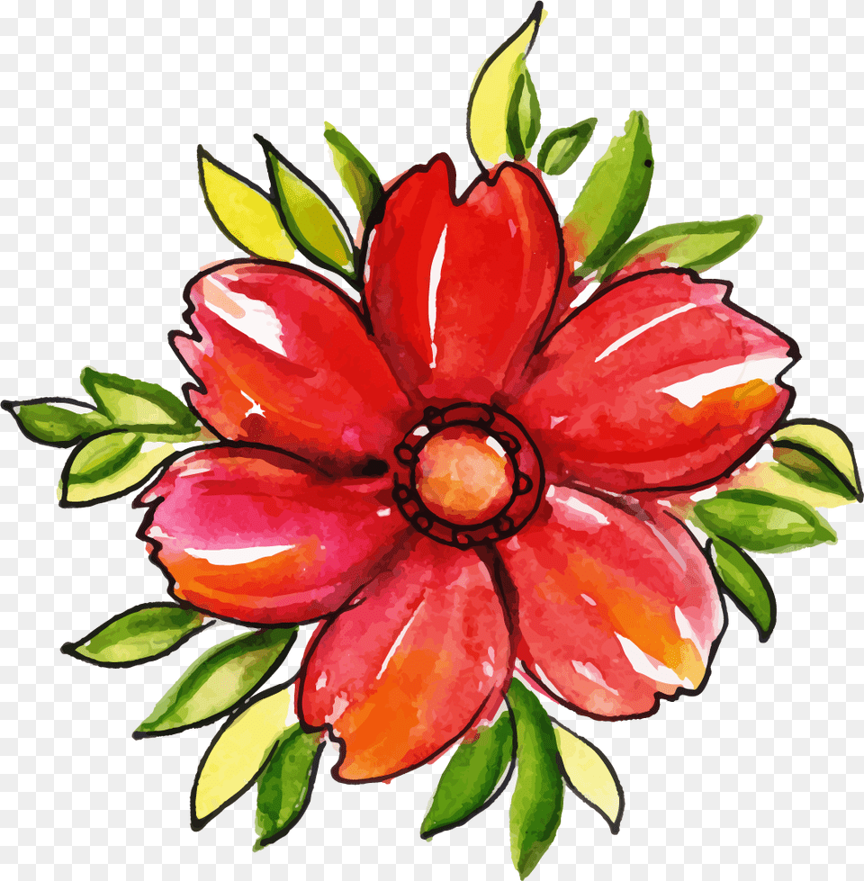 Clip Art, Dahlia, Floral Design, Flower, Graphics Png