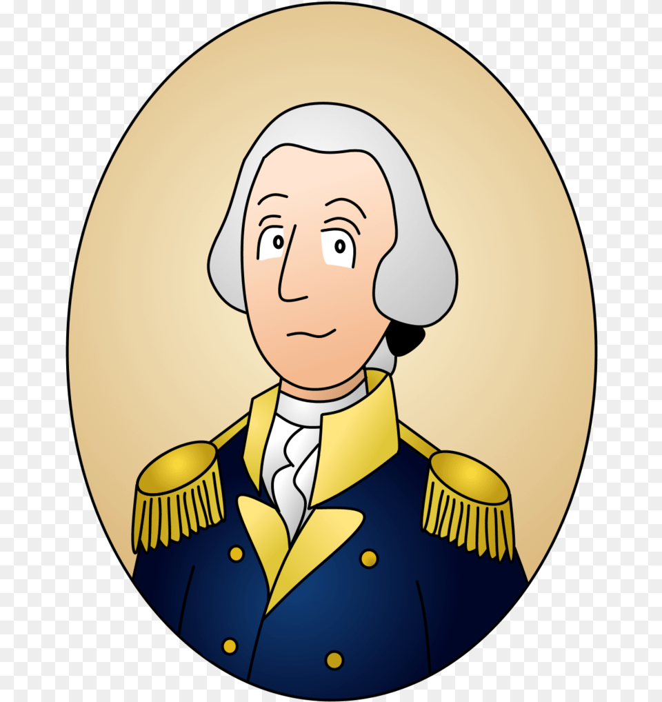 Clip Art A Portrait Of General General George Washington Cartoon, Photography, Captain, Person, Officer Png Image