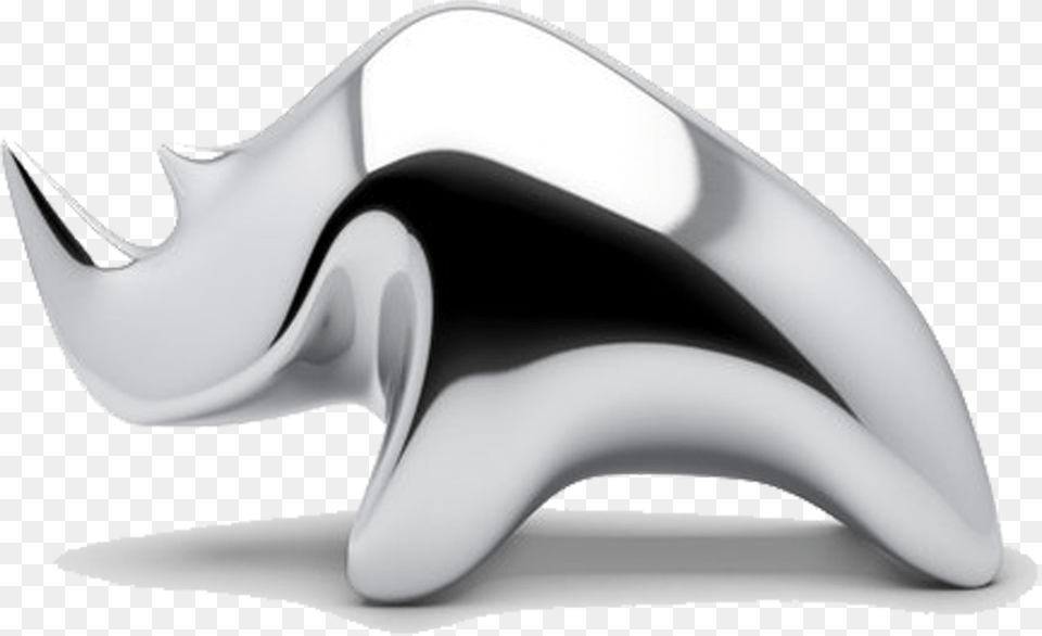 Clip Art Abstract Minimalism Abstract Rhino Sculpture, Cutlery, Appliance, Blow Dryer, Device Free Png Download