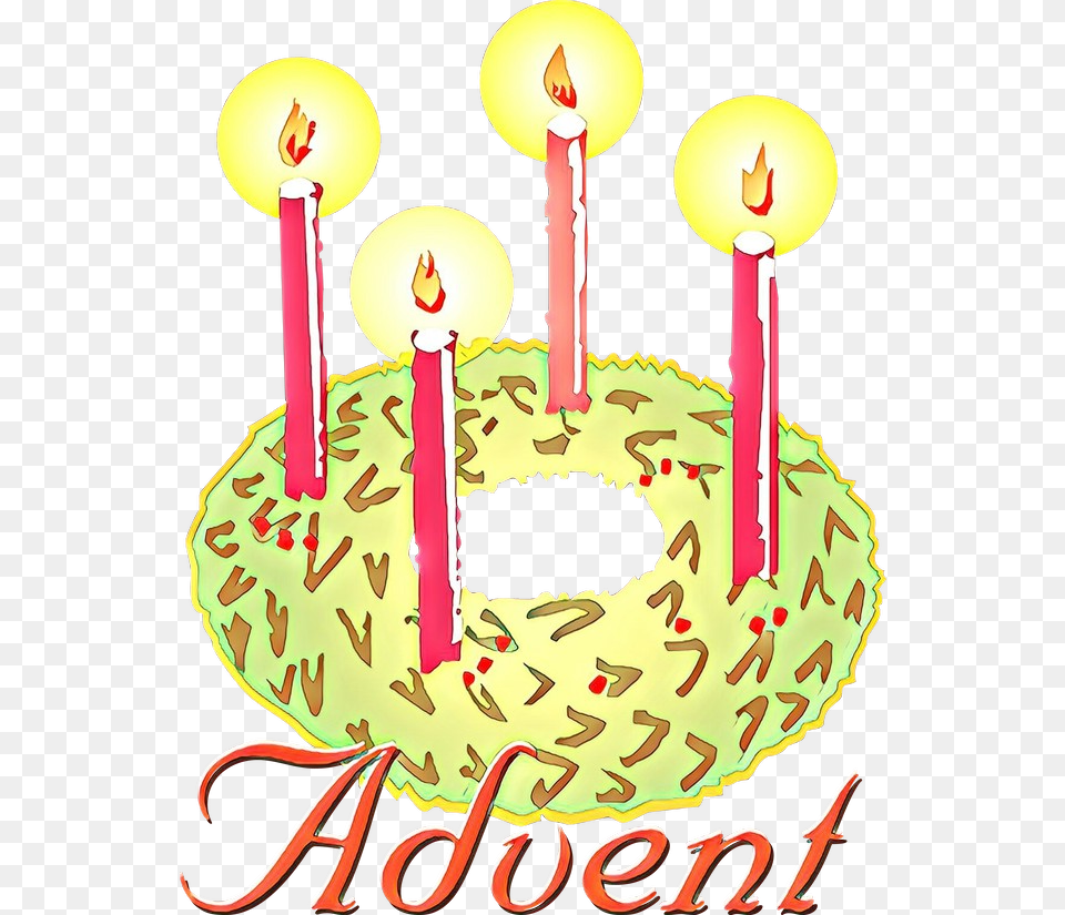 Clip Art Advent Candle Advent Wreath Christmas Graphics Advent Wreath Clip Art, Birthday Cake, Cake, Cream, Dessert Free Transparent Png