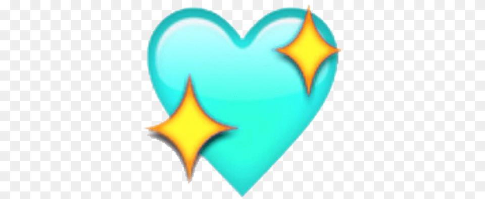 Clip Art Aesthetic Emojis Light Blue Emoji Heart, Balloon Free Png