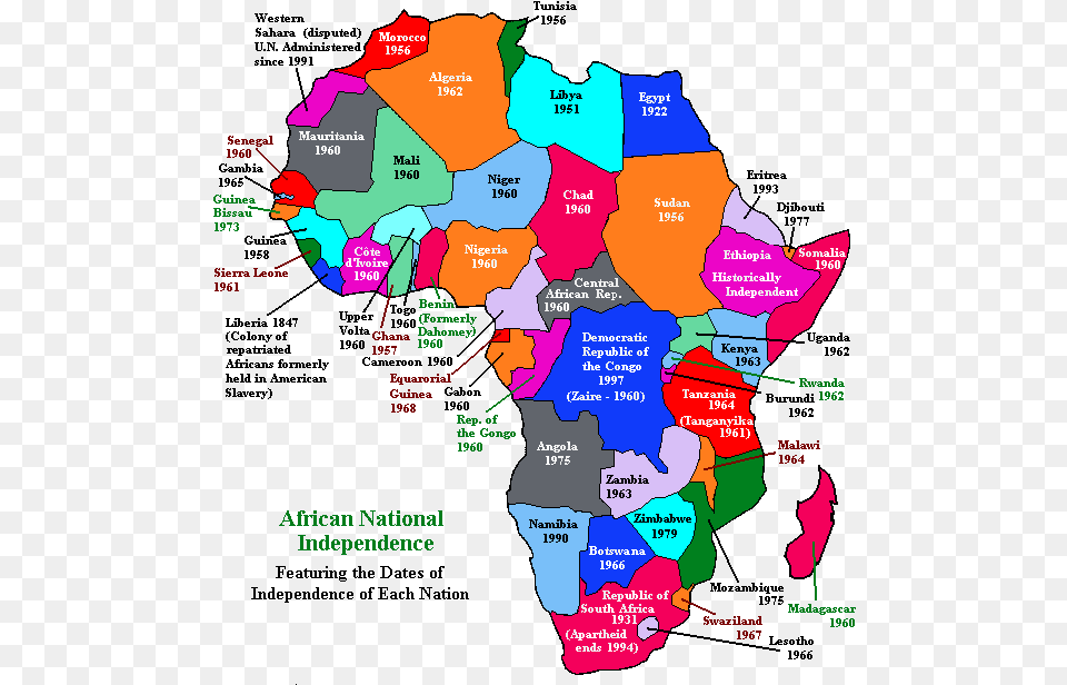 Clip Art Africa Map Images Colonisation Map Of Africa, Chart, Plot, Atlas, Diagram Free Png