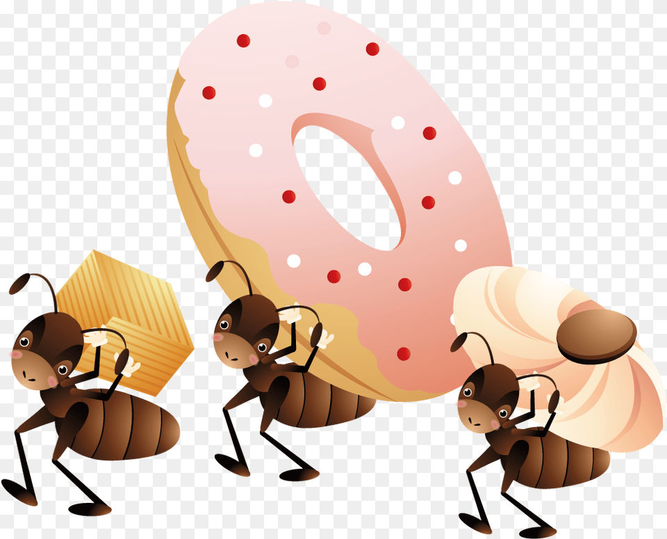 Clip Art African Woman Carrying Food Clipart Cartoon Images Of Ants, Sweets, Donut, Nature, Outdoors Free Png