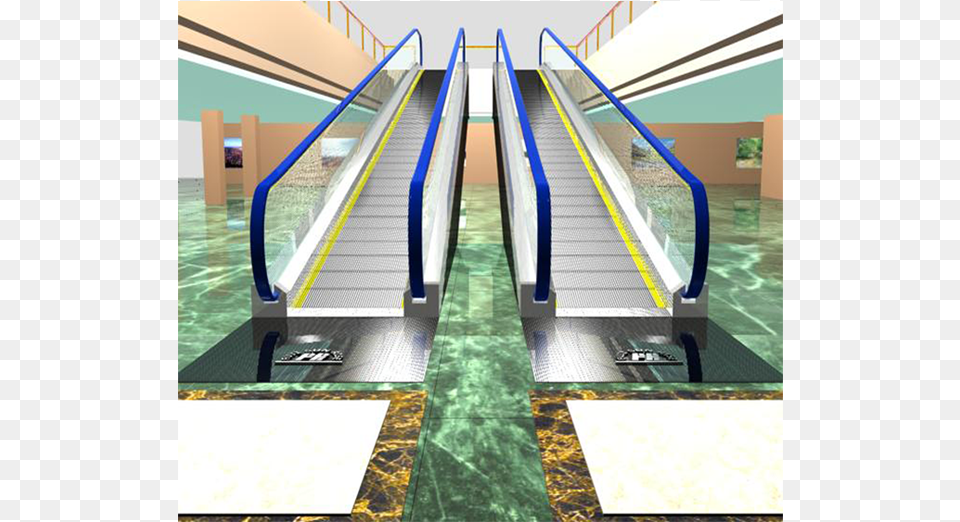 Clip Art Airport Moving Walkway Architecture, Building, Handrail, House, Housing Png Image