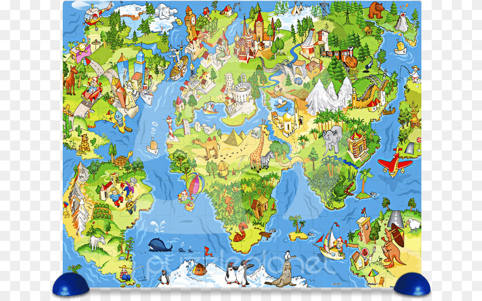 Clip Art All Around The World Weltkarte Fr Kinder, Game, Person, Jigsaw Puzzle Free Transparent Png