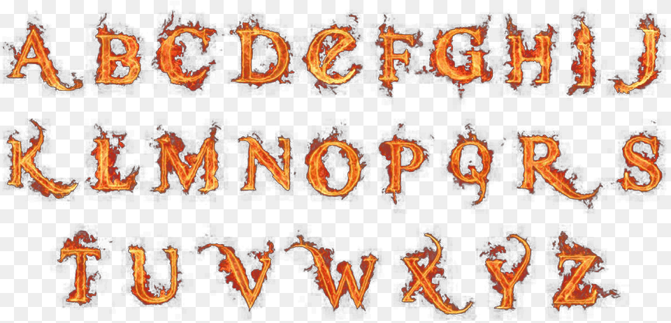 Clip Art Alphabet Letter Flame Fire Illustration, Text, Ampersand, Symbol Png Image