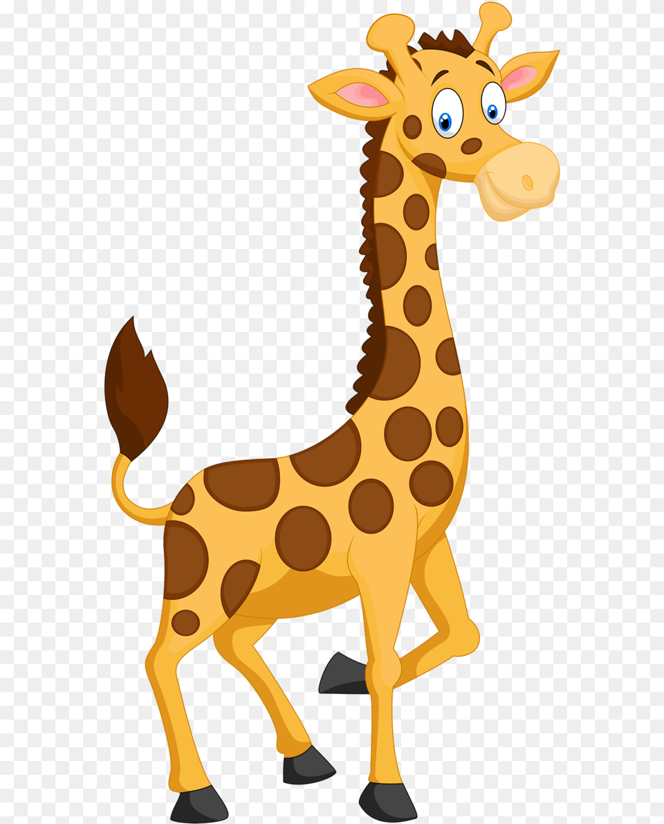 Clip Art And Rock Clip Art Giraffe Giraffe Animals Cartoon, Animal, Mammal, Wildlife, Kangaroo Free Transparent Png