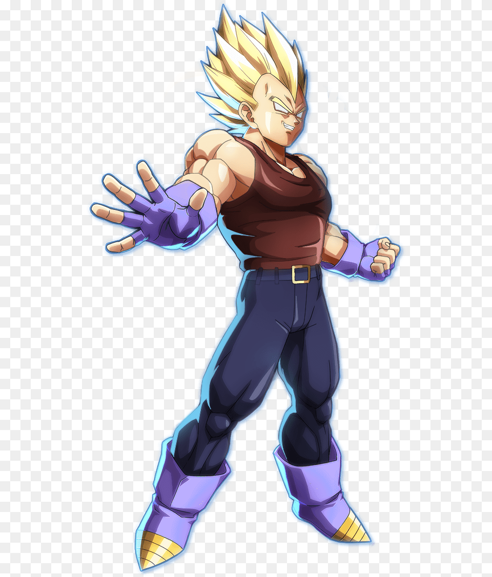 Clip Art Angel Fighter Dragon Ball Fighter Z Vegeta, Book, Comics, Publication, Person Png Image