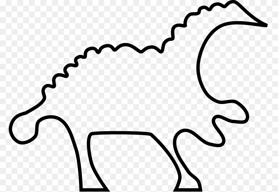 Clip Art Animal, Gray Free Png