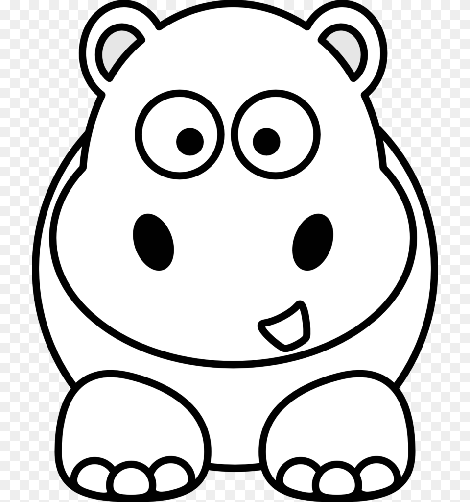 Clip Art Animals Black And White, Baby, Person, Ball, Rugby Free Transparent Png