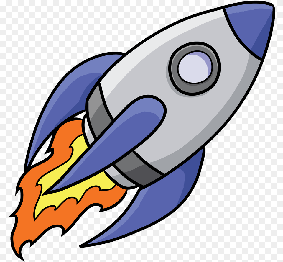 Clip Art Animated Space Pics About Transparent Background Rocket Ship Clipart, Electronics, Hardware, Outdoors, Nature Png
