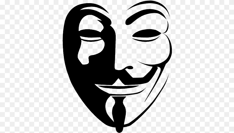 Clip Art Anonymous Claims To Have, Person, Face, Head, Stencil Png Image